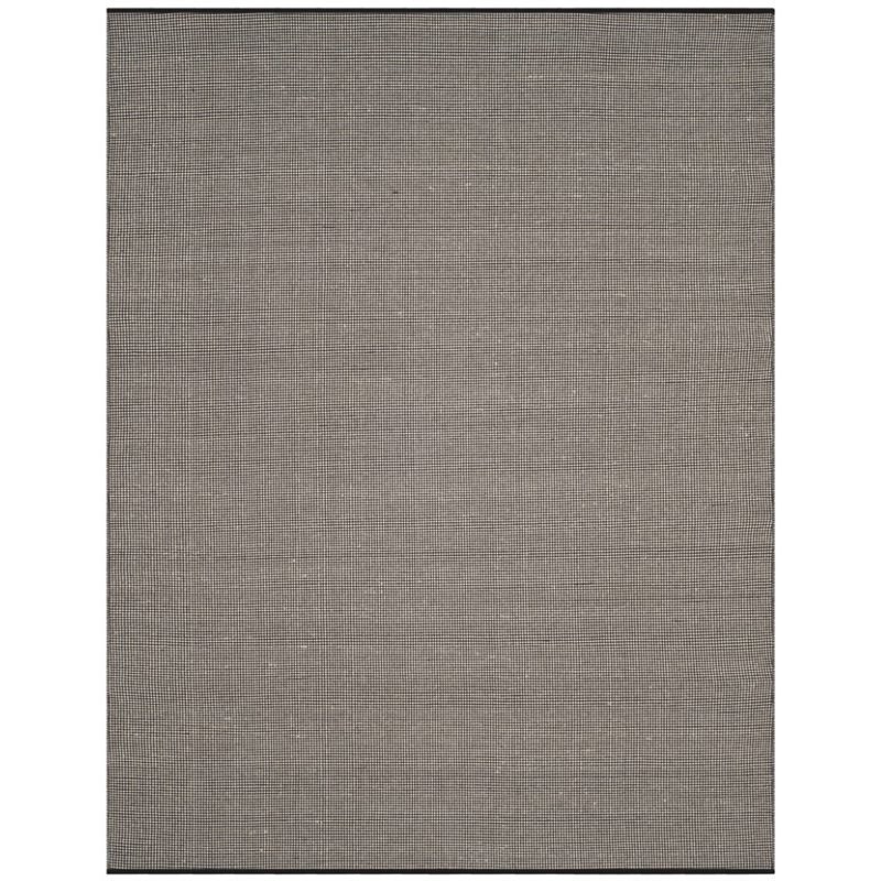Safavieh Montauk Collection MTK614A Handmade Cotton Area Rug Black Ivory 8' x 10' Safavieh Montauk Collection MTK614A Handmade Cotton Area Rug Black Ivory 8' x 10'